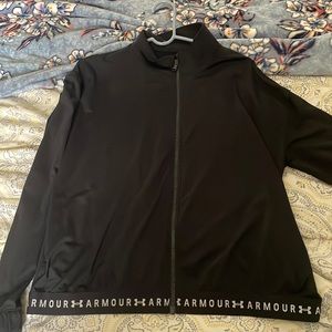 Under armour zip up sweatshirt light weight